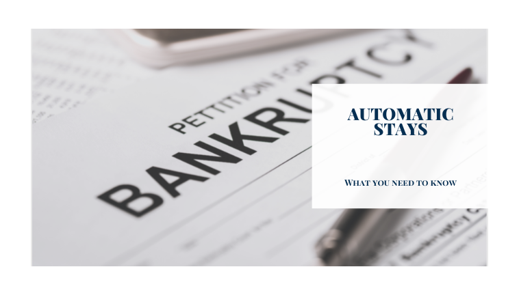 How Does An Automatic Stay Work In Bankruptcy?